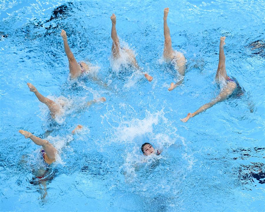 (SP)INDONESIA-JAKARTA-ASIAN GAMES-ARTISTIC SWIMMING