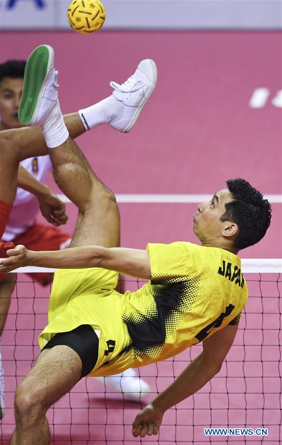 (SP)INDONESIA-PALEMBANG-ASIAN GAMES-SEPAKTAKRAW