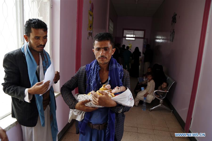 YEMEN-SANAA-CHILDREN-MALNUTRITION