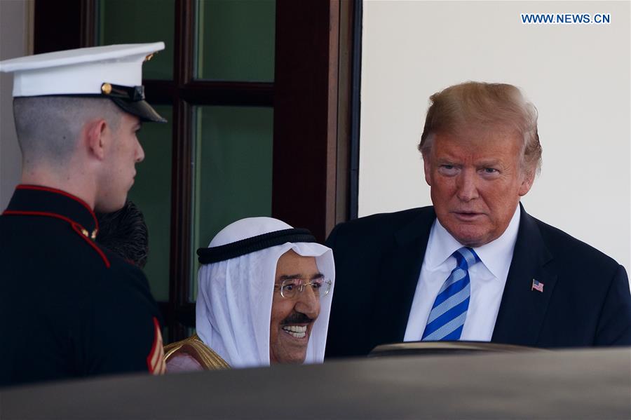 U.S.-WASHINGTON D.C.-EMIR OF KUWAIT-TRUMP-MEETING