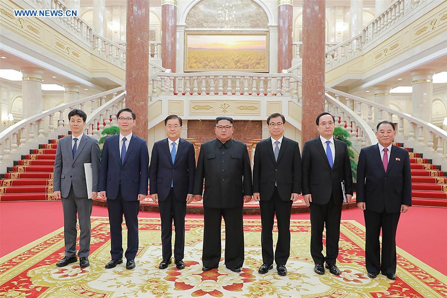 DPRK-PYONGYANG-SOUTH KOREA-ENVOYS-KIM JONG UN-MEETING