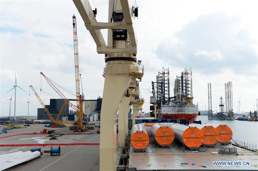 THE NETHERLANDS-EEMSHAVEN-TIAN EN-ARRIVAL