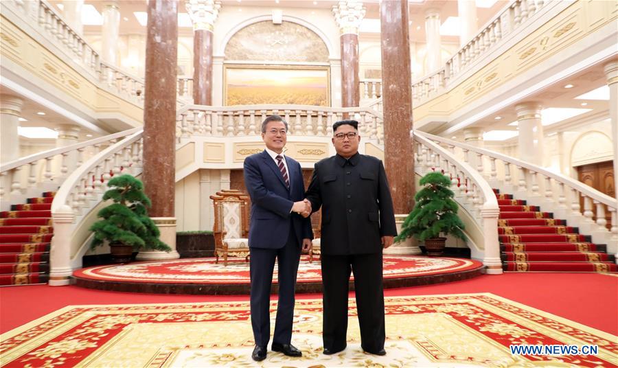 DPRK-PYONGYANG-TOP LEADER-SOUTH KOREA-PRESIDENT-MEETING