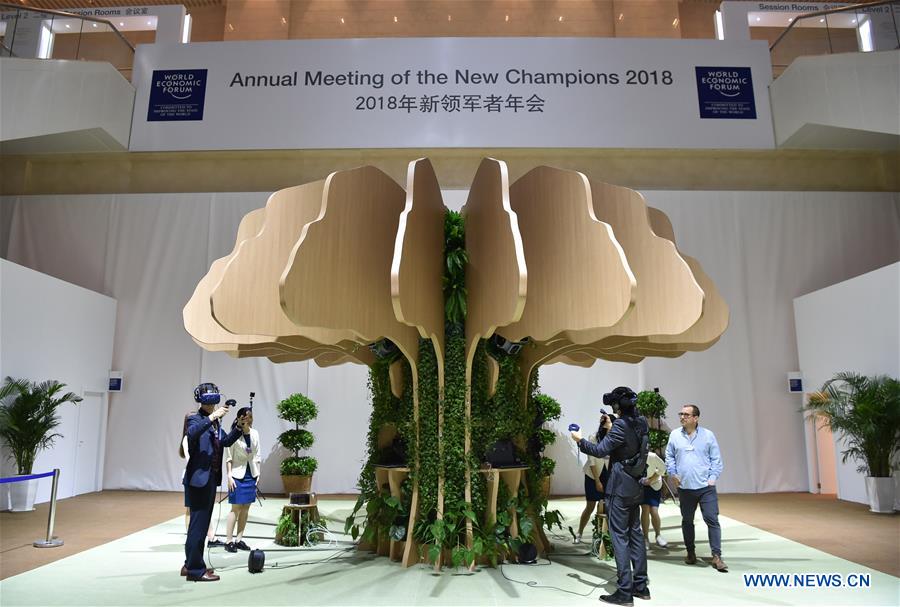 CHINA-TIANJIN-SUMMER DAVOS FORUM-TECHNOLOGY (CN)