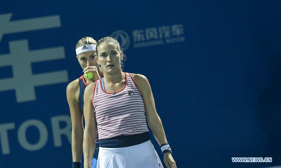 (SP)CHINA-WUHAN-TENNIS-WTA-WUHAN OPEN-DOUBLES(CN)