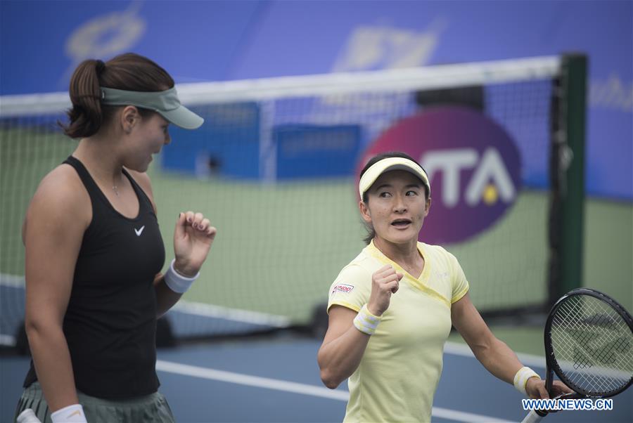 (SP)CHINA-WUHAN-TENNIS-WTA-WUHAN OPEN-DOUBLES(CN)