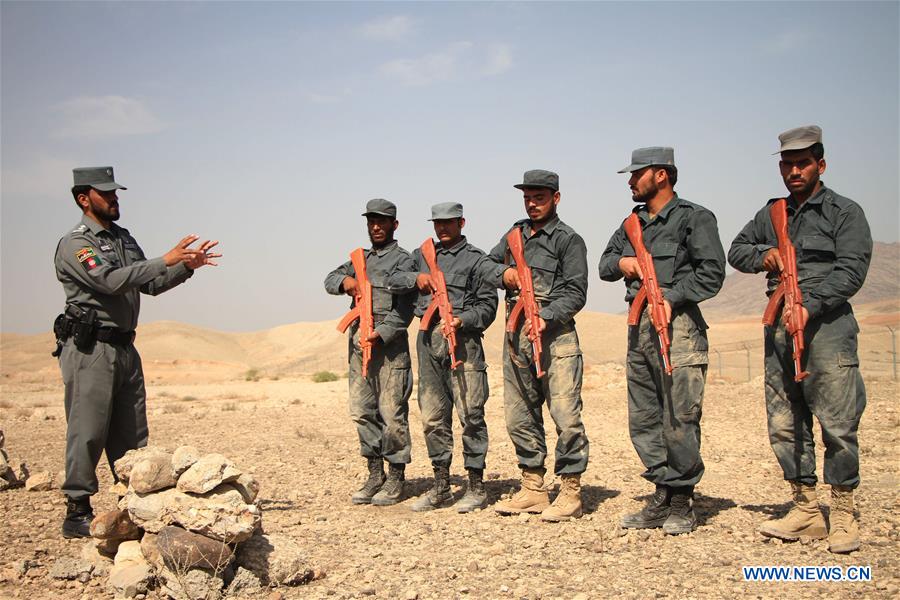 AFGHANISTAN-NANGARHAR-POLICE-MILITARY TRAINING