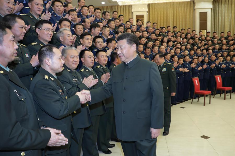 CHINA-MILITARY-XI JINPING-INSPECTION (CN)