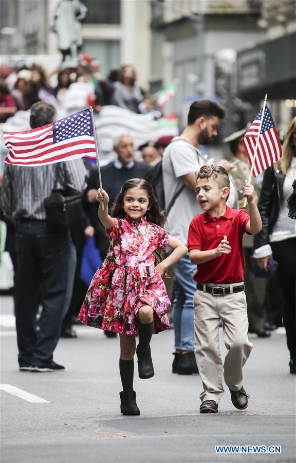 U.S.-NEW YORK-COLUMBUS DAY PARADE