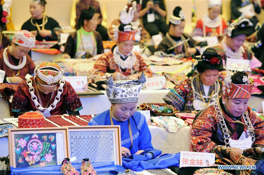 #CHINA-GUIZHOU-WOMEN-HANDICRAFTS (CN)