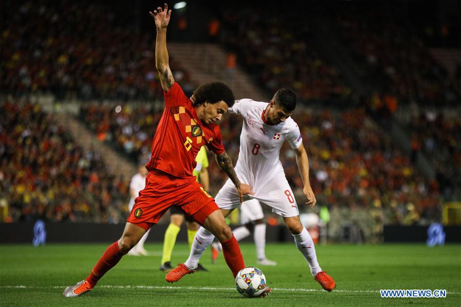 (SP)BELGIUM-BRUSSELS-SOCCER-UEFA NATIONS LEAGUE-BELGIUM VS SWITZERLAND