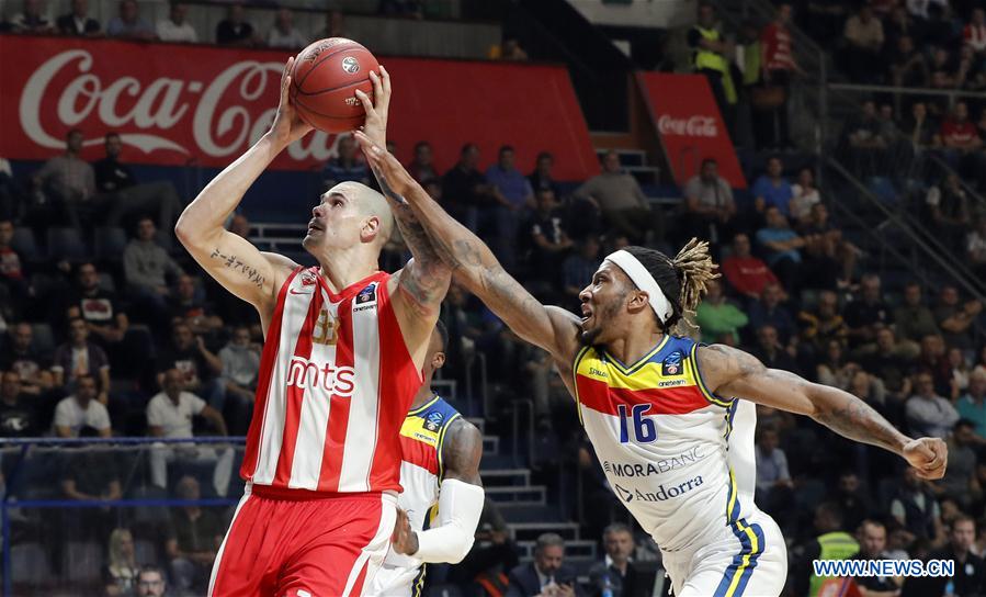 (SP)SERBIA-BELGRADE-BASKETBALL-CRVENA ZVEZDA VS ANDORRA