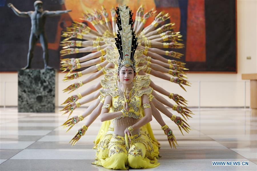 UN-CHINA-CDPPAT-PERFORMANCE-THOUSAND-HAND BODHISATTVA