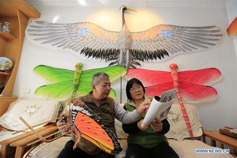 #CHINA-SHIJIAZHUANG-KITES MAKING (CN)