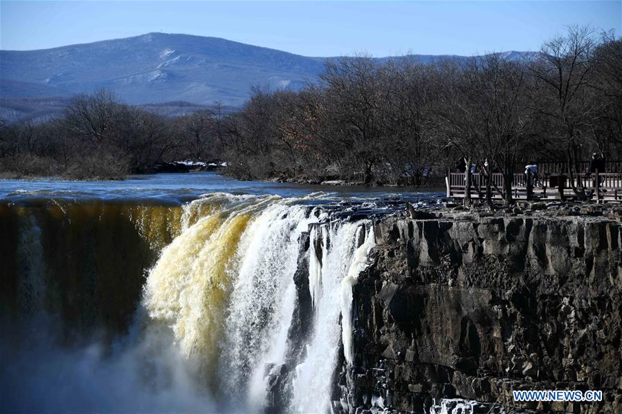 CHINA-HARBIN-WATERFALL (CN)