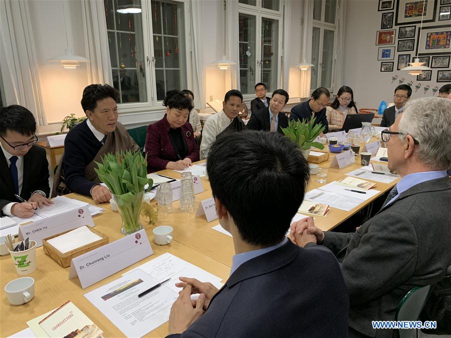 DENMARK-COPENHAGEN-CHINA-NPC TIBETAN DELEGATION-VISIT