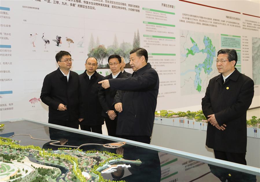 CHINA-HEBEI-XIONGAN-XI JINPING-INSPECTION (CN)