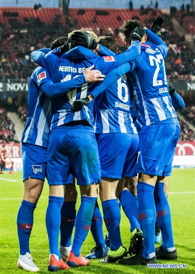 (SP)GERMANY-NUREMBERG-SOCCER-BUNDESLIGA-NUREMBERG VS HERTHA