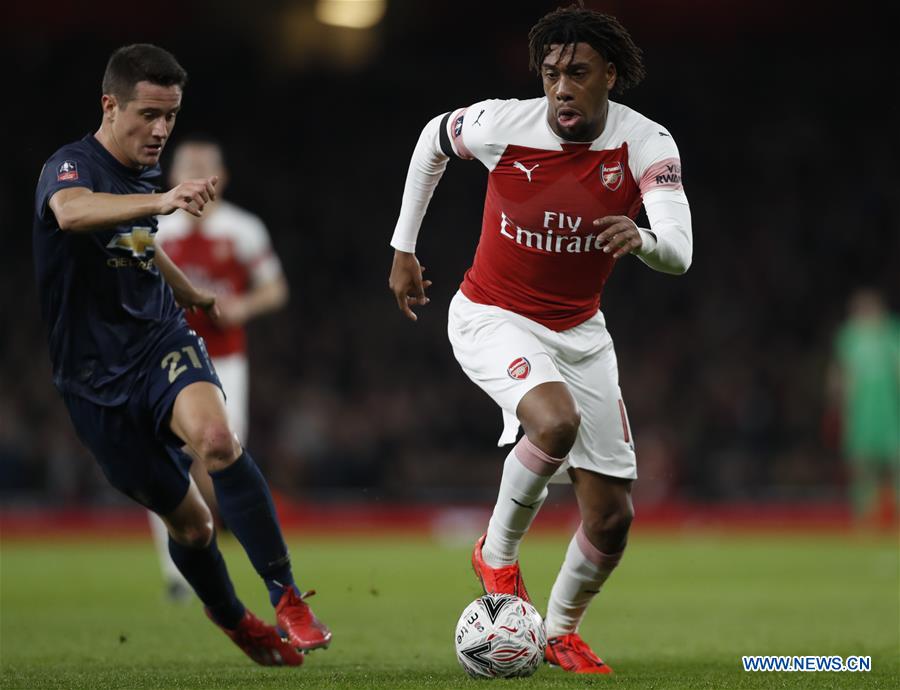 (SP)BRITAIN-LONDON-FOOTBALL-FA CUP-ARSENAL VS MAN UNITED