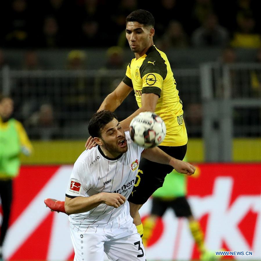 (SP)GERMANY-DORTMUND-SOCCER-BUNDESLIGA-DORTMUND VS LEVERKUSEN