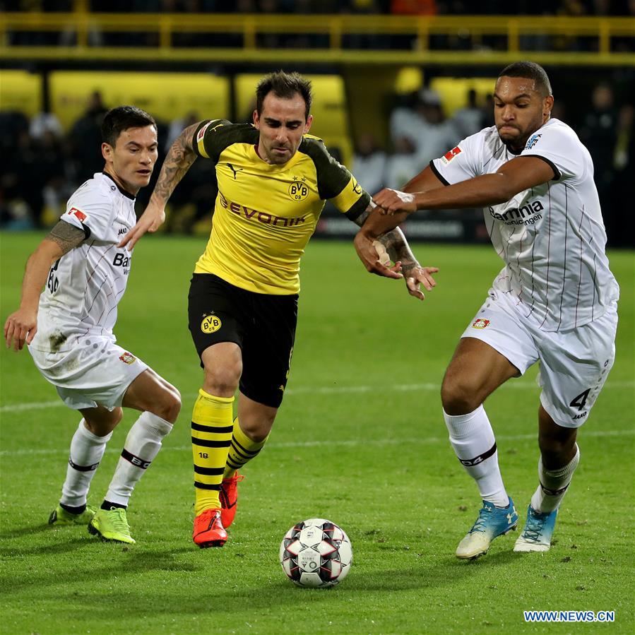 (SP)GERMANY-DORTMUND-SOCCER-BUNDESLIGA-DORTMUND VS LEVERKUSEN