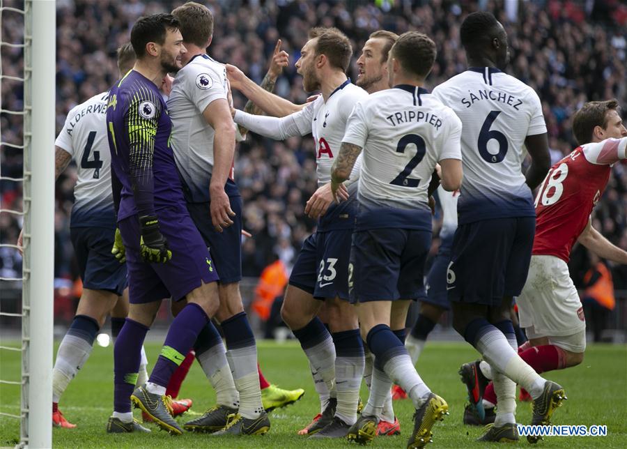 (SP)BRITAIN-LONDON-FOOTBALL-PREMIER LEAGUE-TOT HOTSPUR VS ARSENAL