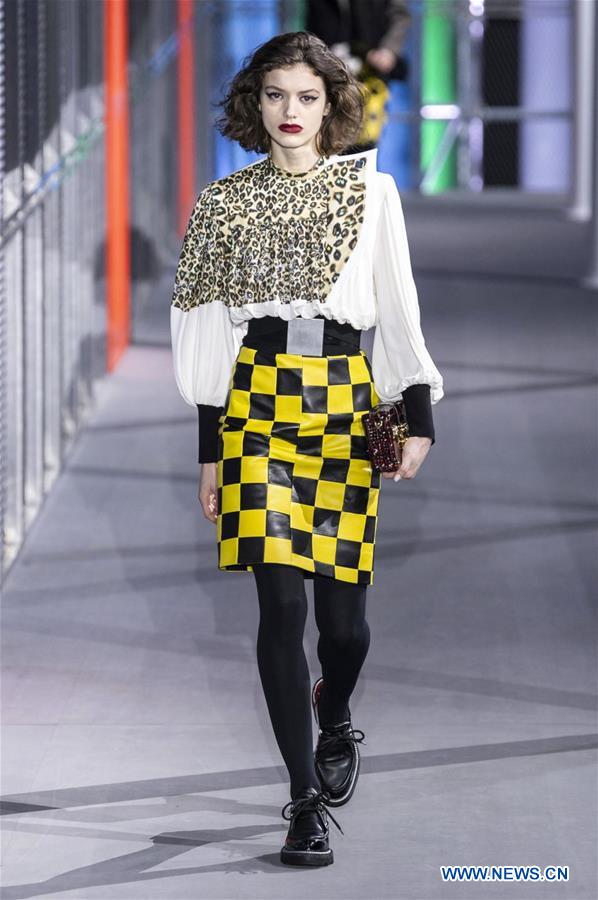 FRANCE-PARIS-FASHION WEEK-LOUIS VUITTON