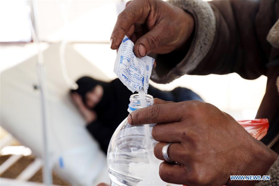 YEMEN-SANAA-CHOLERA-OUTBREAK