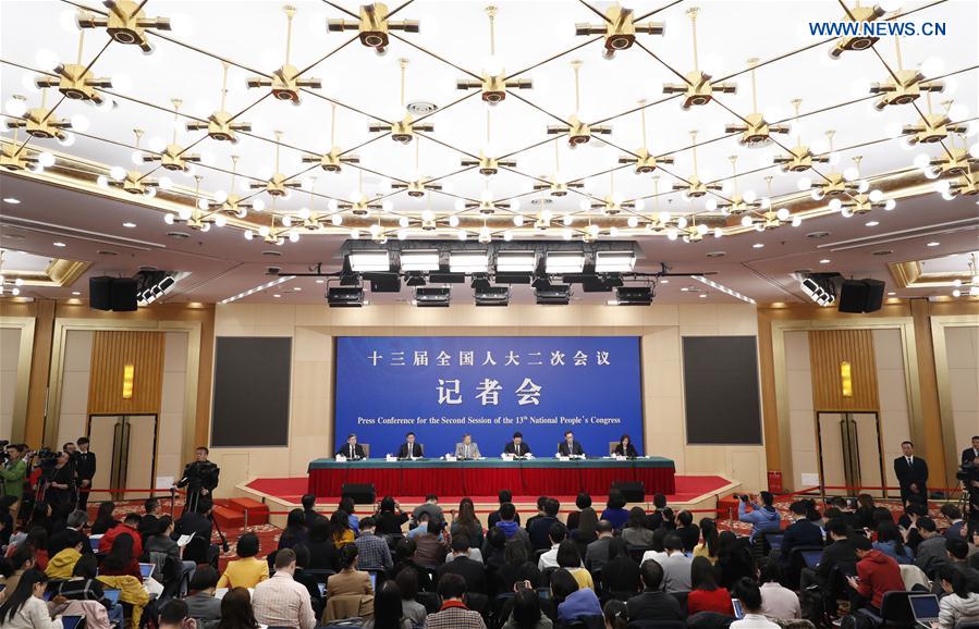 (TWO SESSIONS)CHINA-BEIJING-NPC-PRESS CONFERENCE (CN)