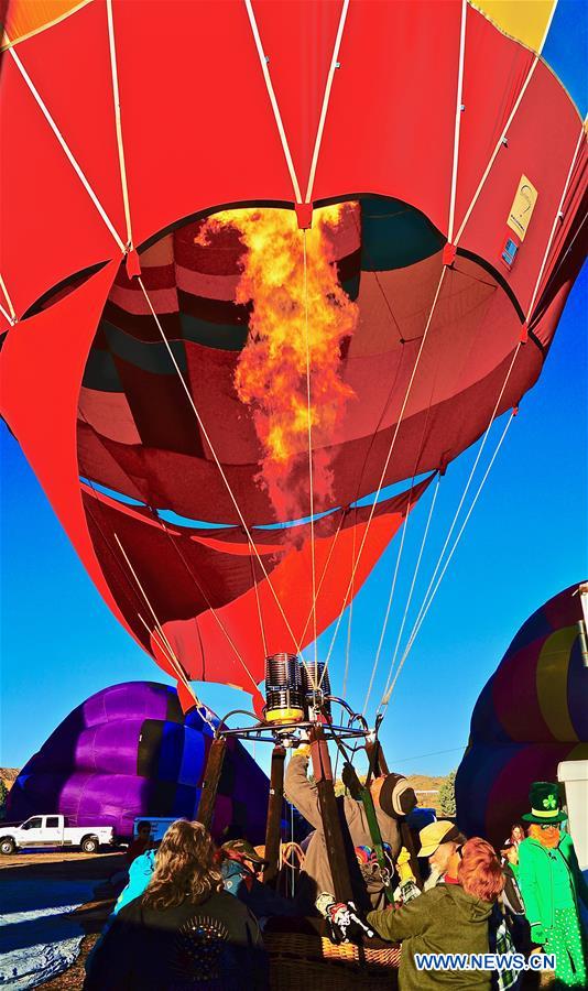 U.S.-NEW MEXICO-BELEN-HOT AIR BALLOON RALLYE