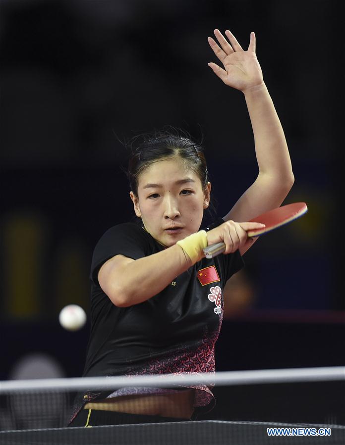 (SP)QATAR-DOHA-TABLE TENNIS-QATAR OPEN-WOMEN'S SINGLES-FINAL