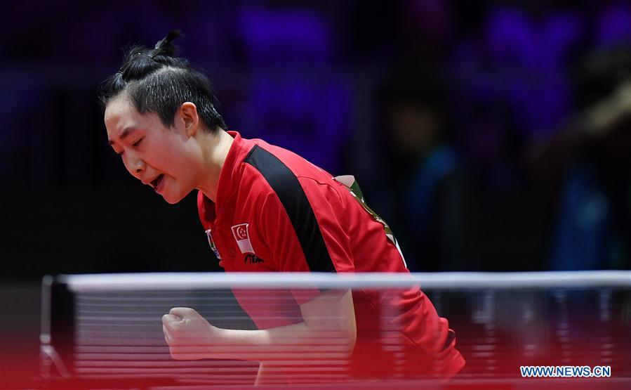  (SP) HUNGARY-BUDAPEST-TABLE TENNIS-WORLD CHAMPIONSHIPS-DAY 3