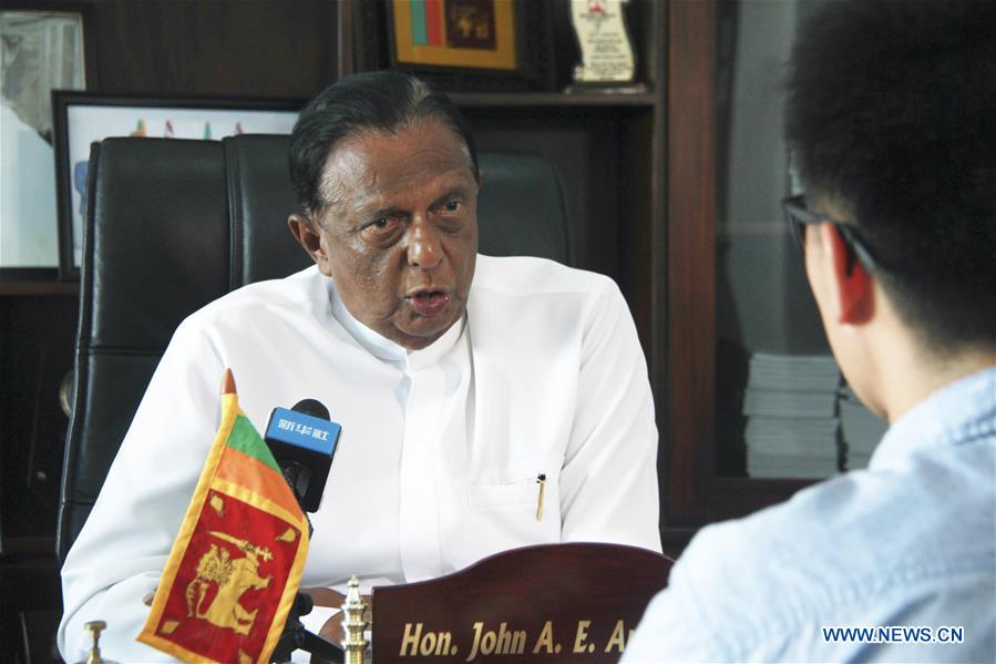 SRI LANKA-COLOMBO-BLASTS-MINISTER-INTERVIEW