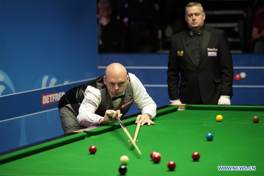 (SP) BRITAIN-SHEFFIELD-SNOOKER-WORLD CHAMPIONSHIP-DAY 10