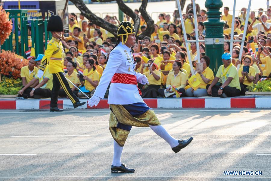 THAI-BANGKOK-MONARCH-PROCESSION