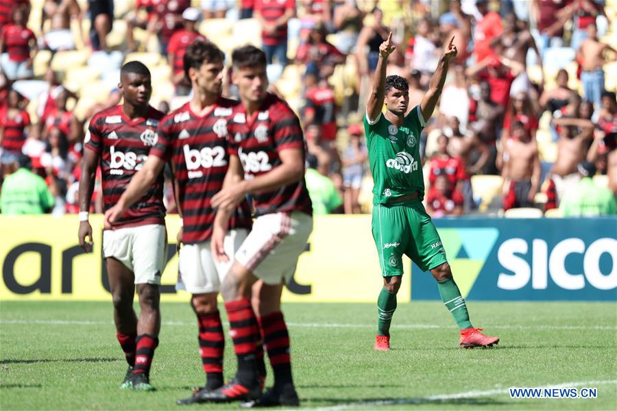 (SP)BRAZIL-RIO DE JANEIRO-SOCCER-SERIE A-FLAMENGO VS CHAPECOENSE