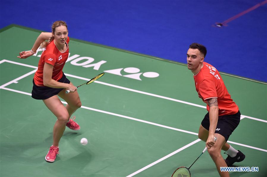 (SP)CHINA-NANNING-BADMINTON-TOTAL BWF SUDIRMAN CUP 2019-INDONESIA VS ENGLAND (CN)