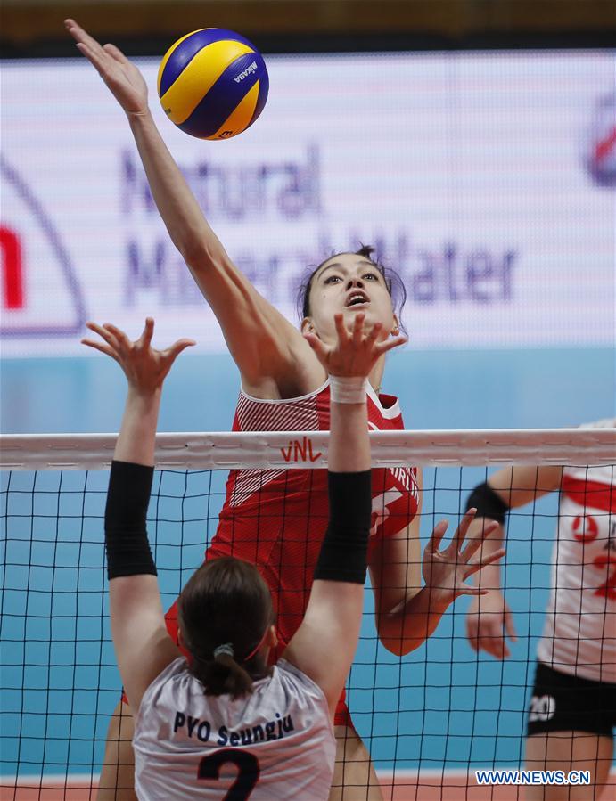 (SP)SERBIA-BELGRADE-VOLLEYBALL-NATIONS LEAGUE-SOUTH KOREA VS TURKEY