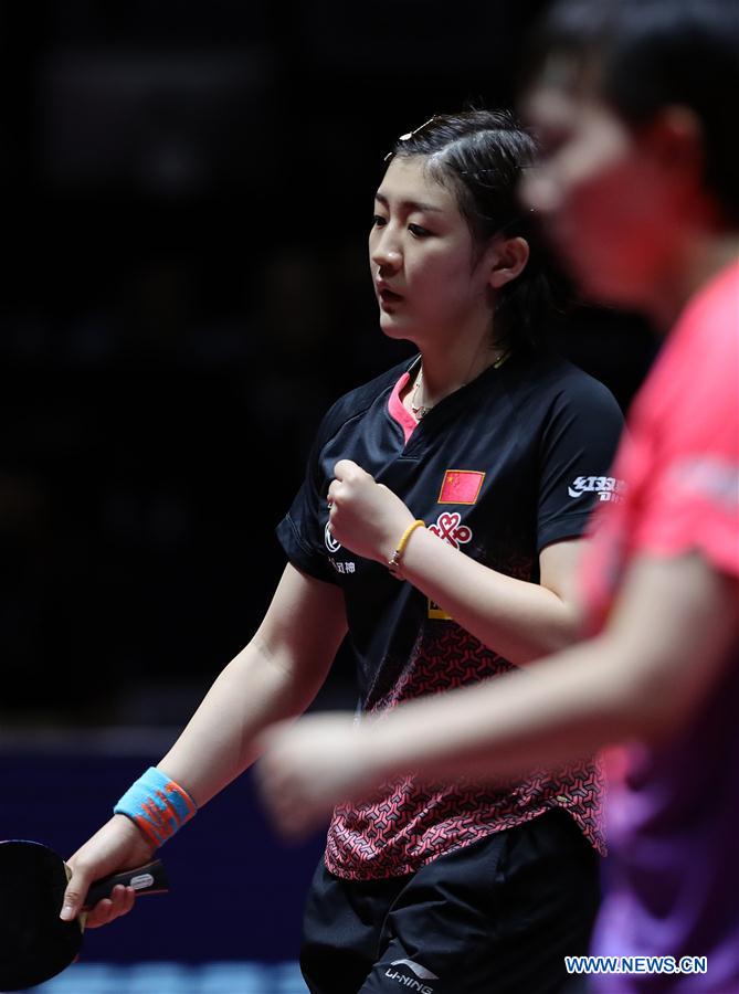 (SP)CHINA-SHENZHEN-TABLE TENNIS-CHINA OPEN-WOMEN'S SINGLES (CN)