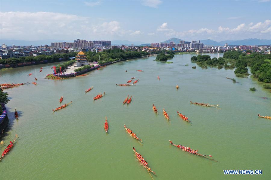 #CHINA-HUNAN-DAOXIAN-DRAGON BOAT RACE (CN)