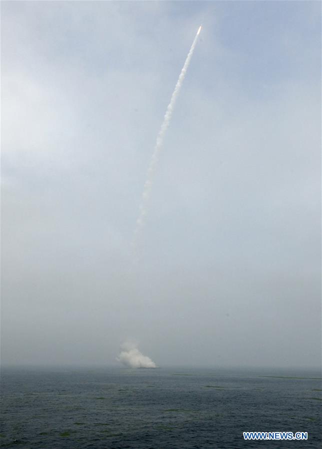 CHINA-QINGDAO-ROCKET-LAUNCH (CN)