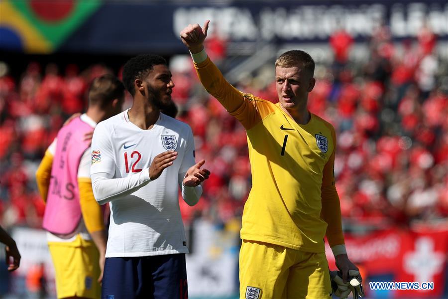 (SP)PORTUGAL-GUIMARAES-UEFA NATIONS LEAGUE-ENGLAND VS SWITZERLAND