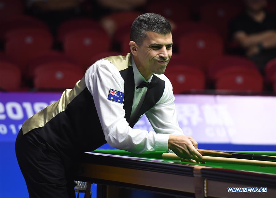 (SP)CHINA-JIANGSU-WUXI-SNOOKER WORLD CUP(CN)