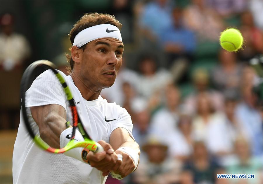 (SP)BRITAIN-LONDON-TENNIS-WIMBLEDON-DAY 9