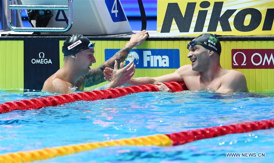 (SP)SOUTH KOREA-GWANGJU-FINA WORLD CHAMPIONSHIPS-SWIMMING-DAY 2