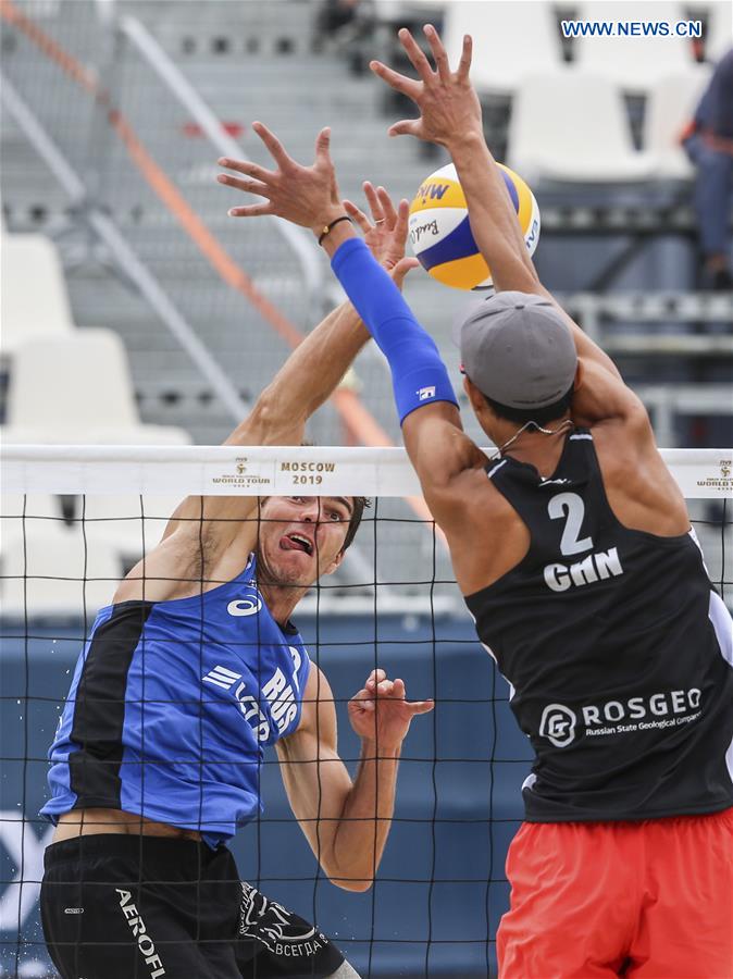 (SP)RUSSIA-MOSCOW-BEACH VOLLEYBALL-FIVB WORLD TOUR