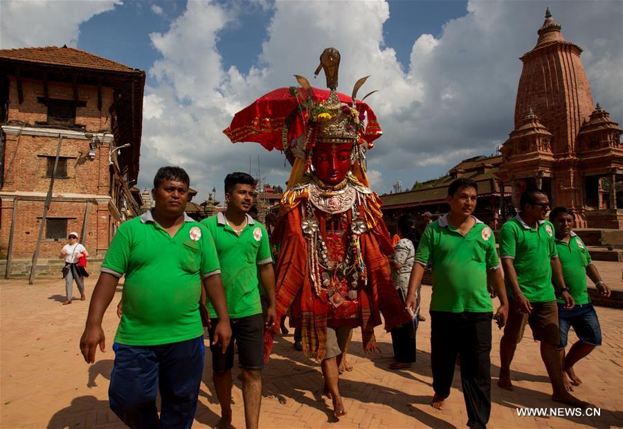 NEPAL-BHAKTAPUR-PANCHA DAN FESTIVAL