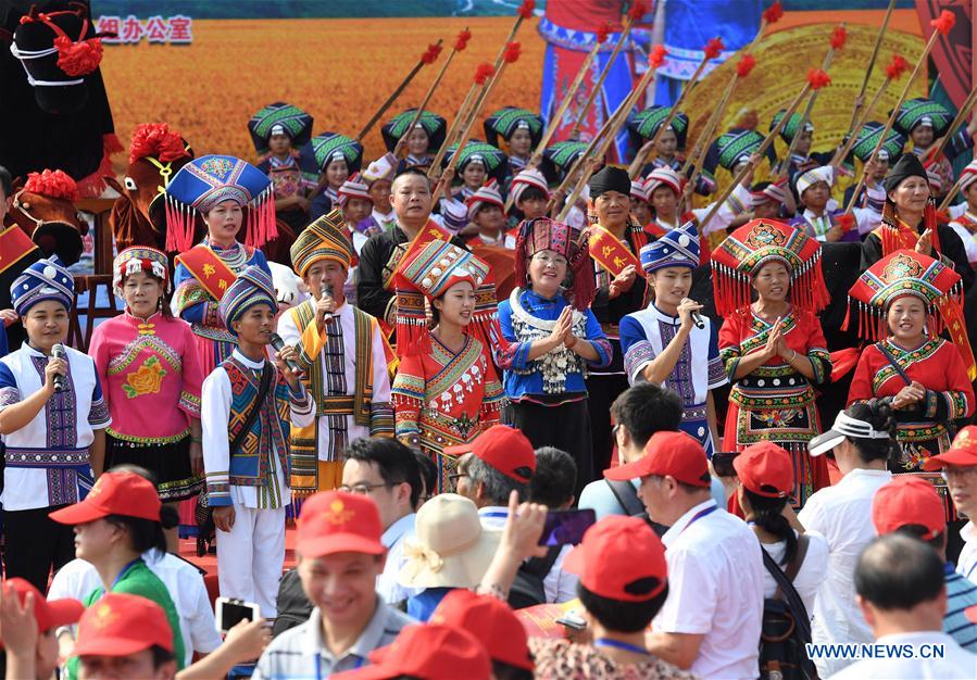 CHINA-GUANGXI-DU'AN-UPCOMING HARVEST FESTIVAL-CELEBRATION (CN)