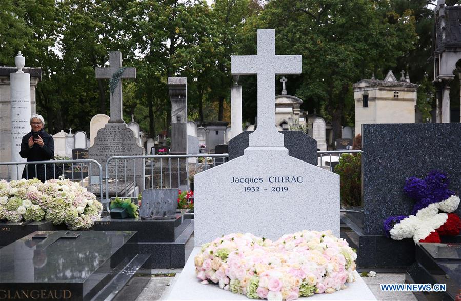 FRANCE-PARIS-JACQUES CHIRAC-TOMB