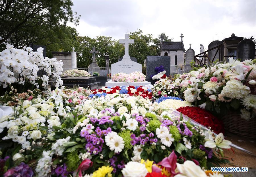 FRANCE-PARIS-JACQUES CHIRAC-TOMB